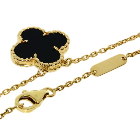 Van Cleef & Arpels Alhambra Necklace, 18K Yellow Gold, Women's - Picture 2 of 7